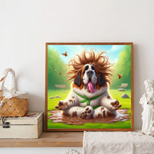 Load image into Gallery viewer, Diamond Painting - Full Round - Dog (40*40CM)
