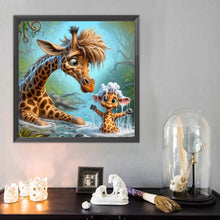 Load image into Gallery viewer, Diamond Painting - Full Round - Giraffe (40*40CM)
