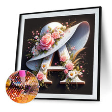 Load image into Gallery viewer, Diamond Painting - Full Round - Letter A (40*40CM)
