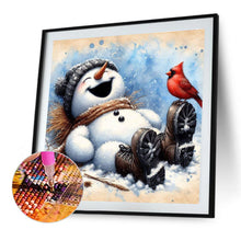 Load image into Gallery viewer, Diamond Painting - Full Round - Snowman (40*40CM)
