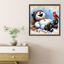 Load image into Gallery viewer, Diamond Painting - Full Round - Snowman (40*40CM)
