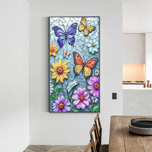 Load image into Gallery viewer, Diamond Painting - Full Round - Daisy Butterfly (40*70CM)
