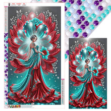 Load image into Gallery viewer, Diamond Painting - Full Round - Flower Lady (40*70CM)

