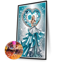 Load image into Gallery viewer, Diamond Painting - Full Round - Love Dress Lady (40*70CM)
