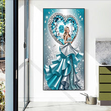 Load image into Gallery viewer, Diamond Painting - Full Round - Love Dress Lady (40*70CM)
