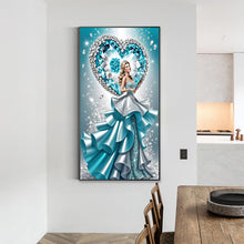 Load image into Gallery viewer, Diamond Painting - Full Round - Love Dress Lady (40*70CM)
