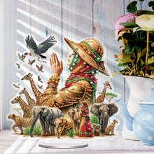 Load image into Gallery viewer, Acrylic Special Shape Nature 5D DIY Diamond Painting Tabletop Decorations
