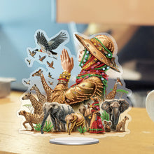 Load image into Gallery viewer, Acrylic Special Shape Nature 5D DIY Diamond Painting Tabletop Decorations
