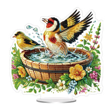 Load image into Gallery viewer, Acrylic Special Shape Water Basin Bird 5D DIY Diamond Painting Tabletop Decor
