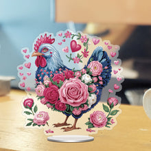 Load image into Gallery viewer, Acrylic Special Shape Flower Chicken 5D DIY Diamond Painting Tabletop Decoration
