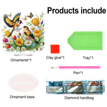 Load image into Gallery viewer, Acrylic Special Shape Flower Bird 5D DIY Diamond Painting Tabletop Decorations
