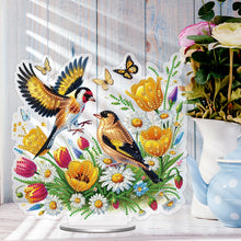 Load image into Gallery viewer, Acrylic Special Shape Flower Bird 5D DIY Diamond Painting Tabletop Decorations
