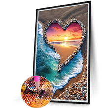 Load image into Gallery viewer, Diamond Painting - Full Round - Love Sunset Beach (40*60CM)
