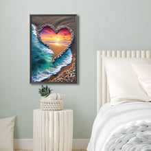 Load image into Gallery viewer, Diamond Painting - Full Round - Love Sunset Beach (40*60CM)
