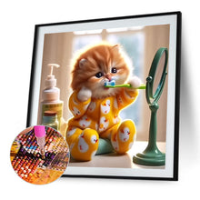 Load image into Gallery viewer, Diamond Painting - Full Round - Cute Cat (30*30CM)
