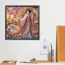 Load image into Gallery viewer, Diamond Painting - Full Round - Japanese Geisha Beauty (40*40CM)
