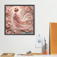 Load image into Gallery viewer, Diamond Painting - Full Round - Japanese Geisha Beauty (40*40CM)
