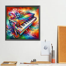 Load image into Gallery viewer, Diamond Painting - Full Round - Colorful Musical Instrument Piano (40*40CM)
