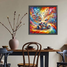 Load image into Gallery viewer, Diamond Painting - Full Round - Colorful Musical Instrument Drum Set (40*40CM)
