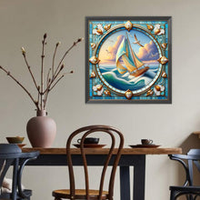 Load image into Gallery viewer, Diamond Painting - Full Round - Sailboat Sailing Diary (40*40CM)
