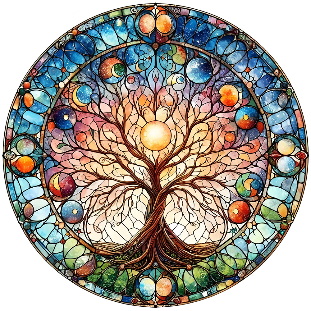 Diamond Painting - Full Round - Tree Of Life (40*40CM)