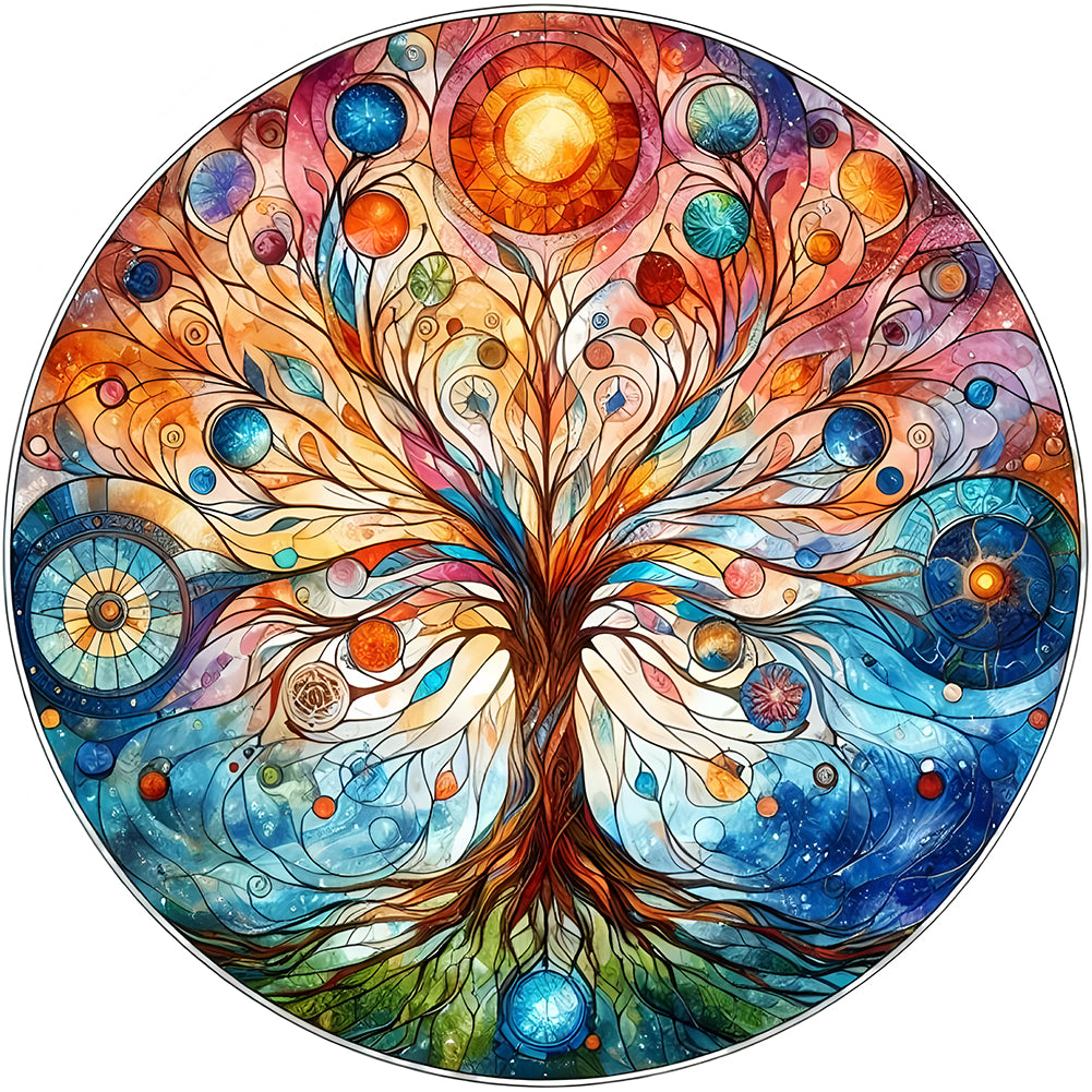 Diamond Painting - Full Round - Tree Of Life (40*40CM)