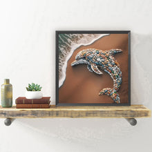 Load image into Gallery viewer, Diamond Painting - Full Round - Stone Art Dolphin (30*30CM)
