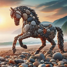 Load image into Gallery viewer, Diamond Painting - Full Round - Stone Art Horse (30*30CM)
