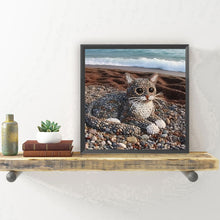 Load image into Gallery viewer, Diamond Painting - Full Round - Stone Art Kitten (30*30CM)
