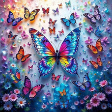 Load image into Gallery viewer, Diamond Painting - Full Round - Many Butterflies (40*40CM)
