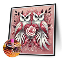 Load image into Gallery viewer, Diamond Painting - Full Round - Two Owls (40*40CM)
