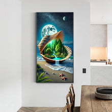Load image into Gallery viewer, Diamond Painting - Full Round - Shell Forest Under The Moon (40*70CM)
