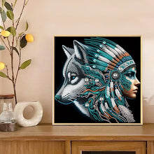 Load image into Gallery viewer, Diamond Painting - Partial Special Shaped - Elegant Woman (30*30cm)
