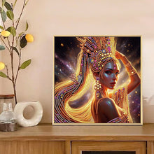 Load image into Gallery viewer, Diamond Painting - Partial Special Shaped - Elegant Woman (30*30cm)
