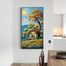 Load image into Gallery viewer, Diamond Painting - Full Round - Hillside House (40*70cm)
