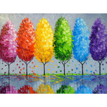 Load image into Gallery viewer, Diamond Painting - Full Square - Colorful Woods (40*30CM)
