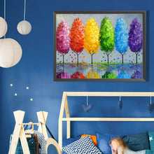 Load image into Gallery viewer, Diamond Painting - Full Square - Colorful Woods (40*30CM)
