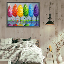 Load image into Gallery viewer, Diamond Painting - Full Square - Colorful Woods (40*30CM)

