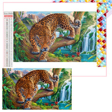 Load image into Gallery viewer, Diamond Painting - Full Square - Leopard (50*30CM)
