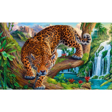 Load image into Gallery viewer, Diamond Painting - Full Square - Leopard (50*30CM)
