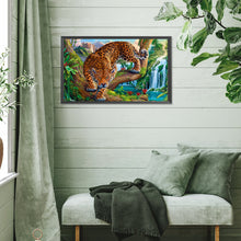 Load image into Gallery viewer, Diamond Painting - Full Square - Leopard (50*30CM)
