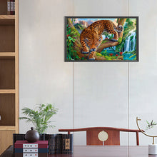 Load image into Gallery viewer, Diamond Painting - Full Square - Leopard (50*30CM)
