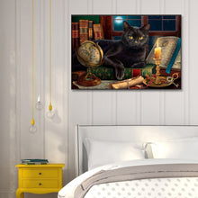 Load image into Gallery viewer, Diamond Painting - Full Square - Black Cat (60*40CM)
