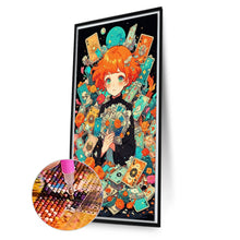 Load image into Gallery viewer, AB Diamond Painting - Full Round - Card Girl (40*70CM)
