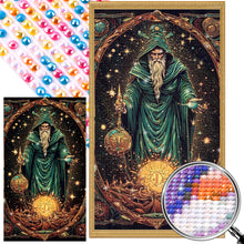 Load image into Gallery viewer, AB Diamond Painting - Full Round - Old Wizard (40*70CM)
