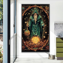 Load image into Gallery viewer, AB Diamond Painting - Full Round - Old Wizard (40*70CM)
