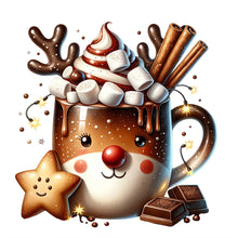 Load image into Gallery viewer, AB Diamond Painting - Full Round - Cute Afternoon Tea (40*40CM)
