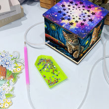 Load image into Gallery viewer, Diamond Aid Tool Portable Vacuum Diamond Painting Pen Kit (Starry Sky Cat)
