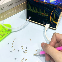 Load image into Gallery viewer, Diamond Aid Tool Portable Vacuum Diamond Painting Pen Kit (Sunset Mountain)
