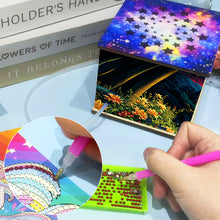 Load image into Gallery viewer, Diamond Aid Tool Portable Vacuum Diamond Painting Pen Kit (Sunset Mountain)
